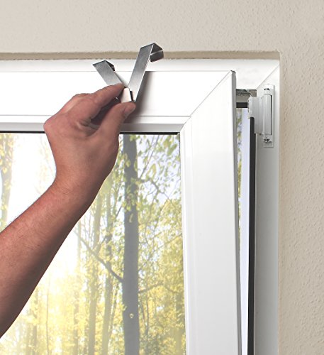 HOME WOHNIDEEN Gancho para Ventana Easy Fix | Forma de V |... - Bon plan à 11.56€