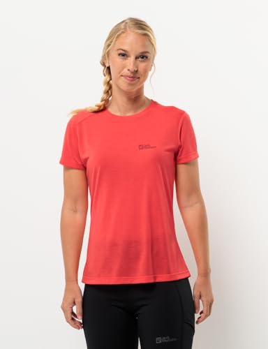 Jack Wolfskin Vonnan S/S T W - Camiseta para Mujer, Rojo... - Sports & Fitness Amazon Espagne à 27.10€