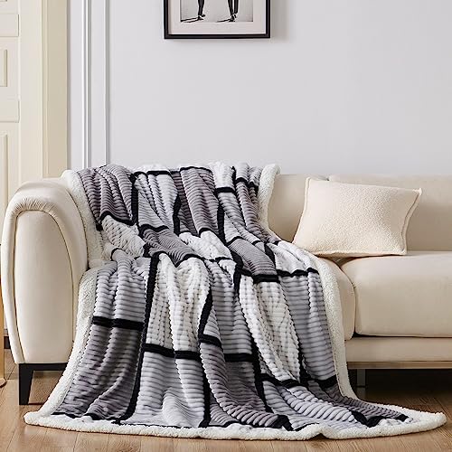 Gracelife Blanket for Women, Sherpa Throw Blanket for... - Maison & Cuisine Amazon Royaume-Uni à 24.72€