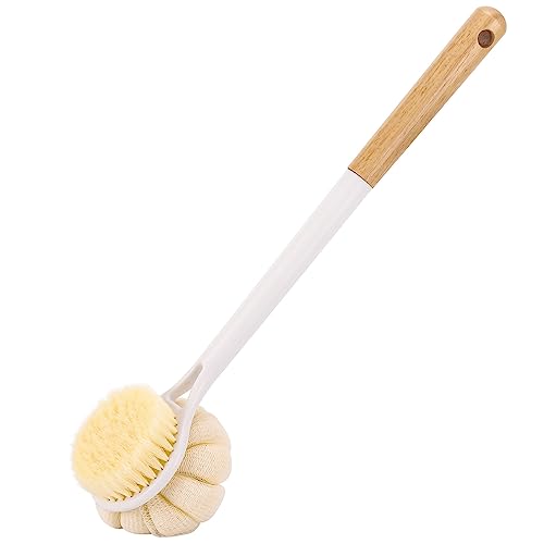 BTYMS Brosse de bain en éponge à long manche pour douche de... - Beauté & Parfums en promo à 22.01€