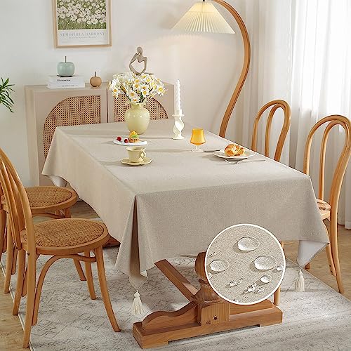 Mateju Wasserdichtes Rechteckig Tischdecke Abwaschbar... - Maison & Cuisine Amazon Allemagne à 2.39€