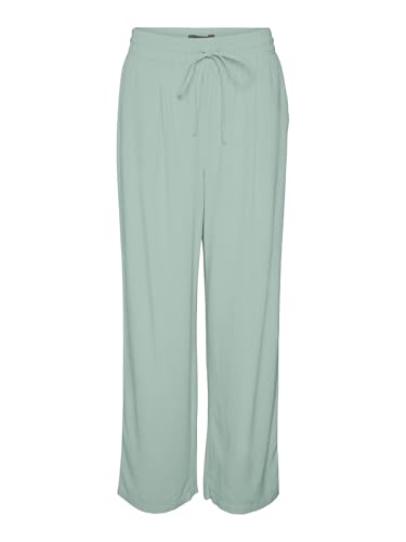 VERO MODA VMJESMILO WVN GA Noos Pantalon Large, Silt Green... - Home & Kitchen Amazon France à 19.90€