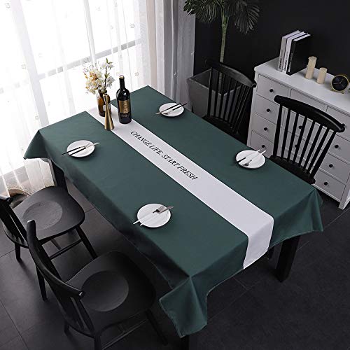 Nappe simple anti-brûlure imperméable en coton et lin de... - Maison & Cuisine Amazon France à 16.39€