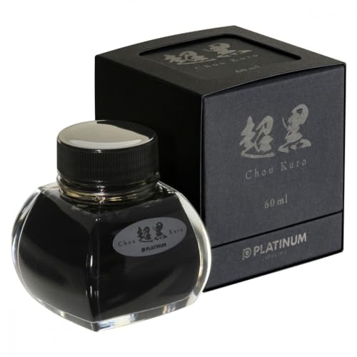 Platine, bouteille d'encre – Noir carbone CHOU Kuro (60 ml). - Auto & Moto Amazon France à 48.90€