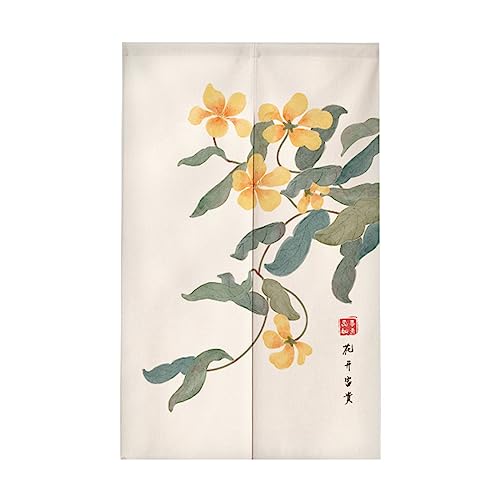 Surwin Japanischer Stil Türvorhang, Vintage Japan Noren... - Maison & Cuisine Amazon Allemagne à 1.59€