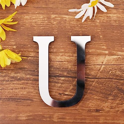 DIY Alfabeto Lettere,3D Acrilico Specchio Adesivi Da Parete... - Bricolage & Outils Amazon Italie à 1.79€