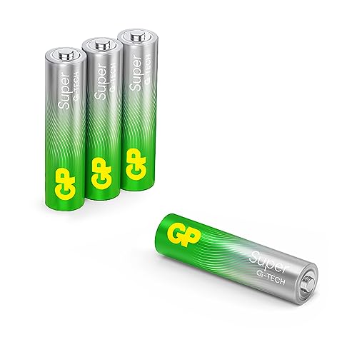 GP Super Alkaline Batterien AAA 1,5V (Micro, LR03), ideal... - Sports & Fitness en promo à 1.93€