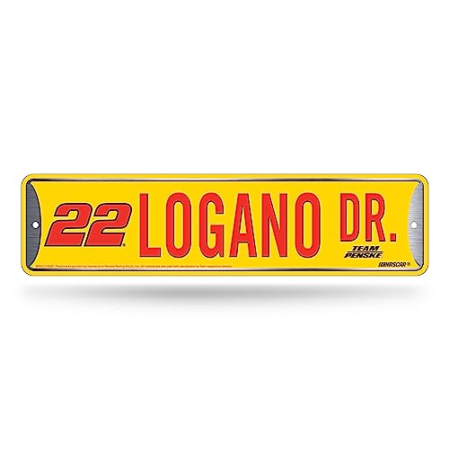 Rico Industries NASCAR Racing Joey Logano Plaque de rue en... - Maison & Cuisine Amazon France à 19.10€