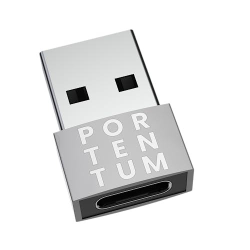 PORTENTUM Adaptador USB C Hembra a USB A Macho 2.0... - High-Tech & Électronique en promo à 3.66€