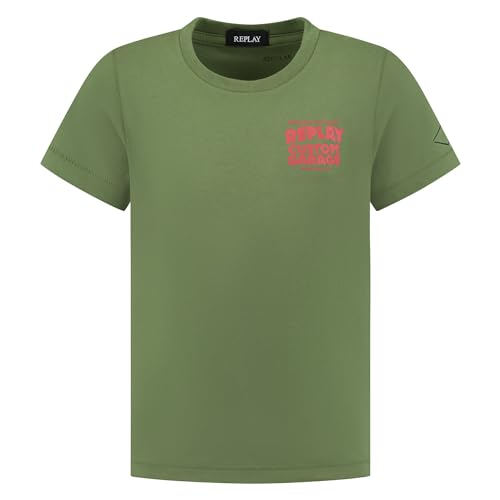 Replay Camiseta de niño, 806 Military Green ..., 8 años - Maison & Cuisine en promo à 11.90€