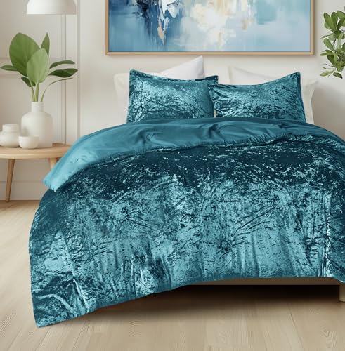 Comfort Spaces Juliette Luxe Bettdecken-Set aus Samt mit... - Home & Kitchen Amazon Germany à 35.89€