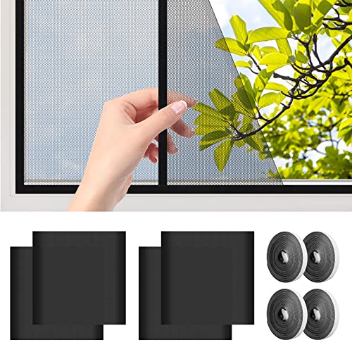 AiQInu Zanzariera Finestra 130 x 150cm,4 Pezzi Universale... - Auto & Moto Amazon Italie à 13.05€