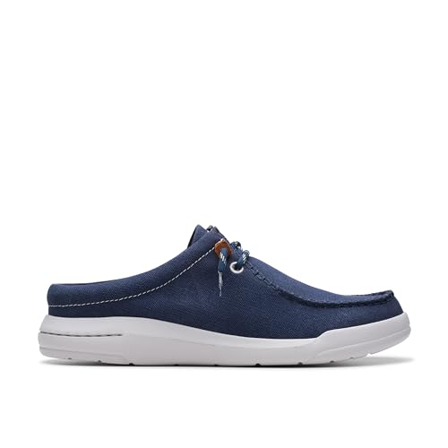 Clarks Driftlite Surf, Semelle de Mocassin, Navy Canvas, - Sports & Fitness Amazon France à 39.82€
