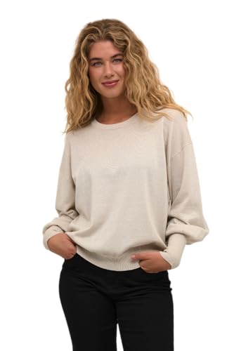 KAFFE Jersey de Cuello Redondo para Mujer, Color Negro... - Amazon Espagne à 29.46€