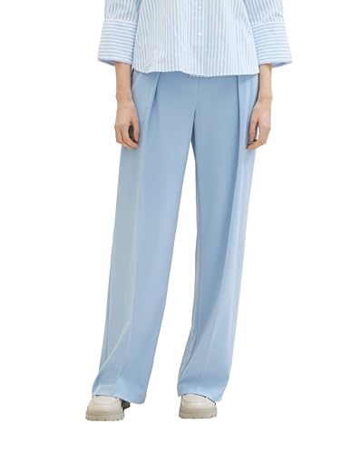 TOM TAILOR 1040686 Lea-Pantaloni Dritti, 34587-light Fjord... - Maison & Cuisine Amazon Italie à 21.29€