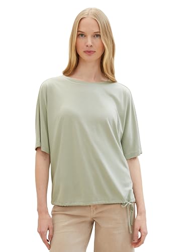 TOM TAILOR Camiseta de Mujer, 34895 - Desert Green, L - Mode & Vêtements en promo à 8.91€