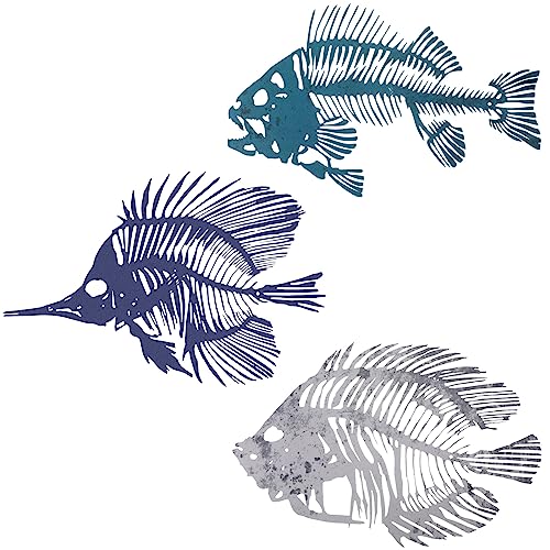 Zhengmy 3 Pieces Metal Wall Art Fish Sculpture Hanging... - Sports & Fitness Amazon Royaume-Uni à 30.02€