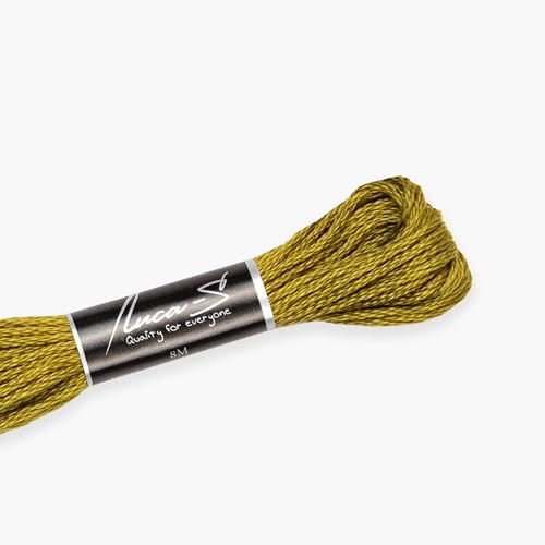 Premium Embroidery Thread Luca-S, 100% Giza Cotton, Oeko... - Loisirs Créatifs Amazon Royaume-Uni à 1.19€