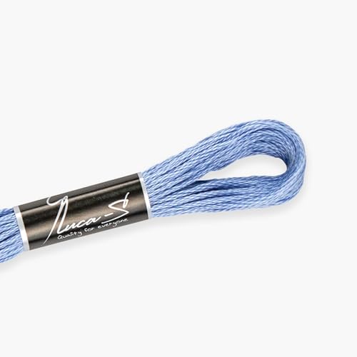 Premium Embroidery Thread Luca-S, 100% Giza Cotton, Oeko... - Loisirs Créatifs en promo à 1.19€