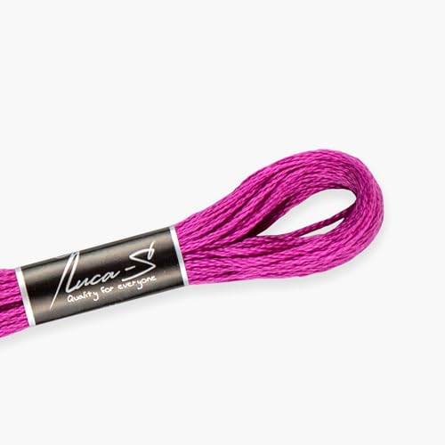 Luca-S Stranded Cotton Thread for Hand Embroidery, 8 Meter... - Loisirs Créatifs en promo à 1.19€