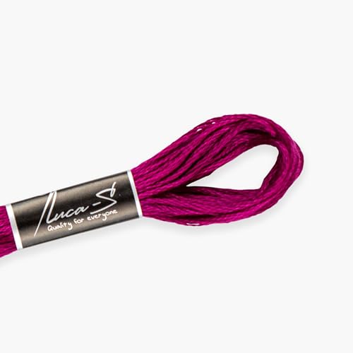 Premium Embroidery Thread Luca-S, 100% Giza Cotton, Oeko... - Loisirs Créatifs en promo à 1.19€