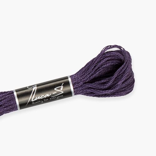 Premium Embroidery Thread Luca-S, 100% Giza Cotton, Oeko... - Loisirs Créatifs en promo à 1.19€