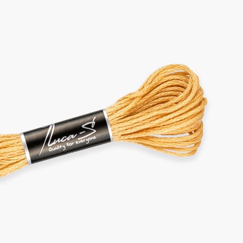 Premium Embroidery Thread Luca-S, 100% Giza Cotton, Oeko... - Loisirs Créatifs en promo à 1.19€