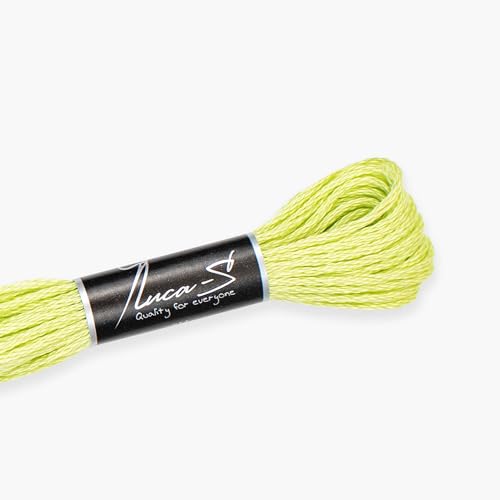 Premium Embroidery Thread Luca-S, 100% Giza Cotton, Oeko... - Loisirs Créatifs en promo à 1.19€