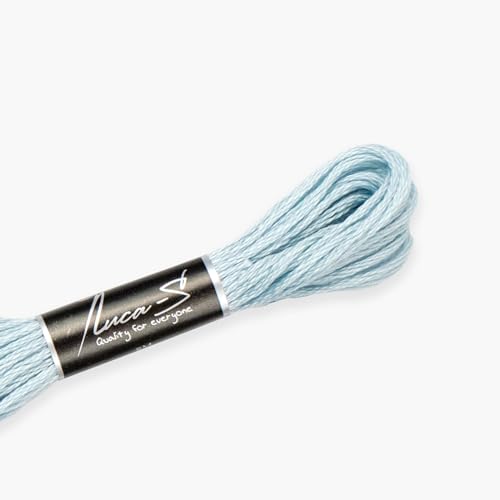 Premium Embroidery Thread Luca-S, 100% Giza Cotton, Oeko... - Loisirs Créatifs en promo à 1.19€