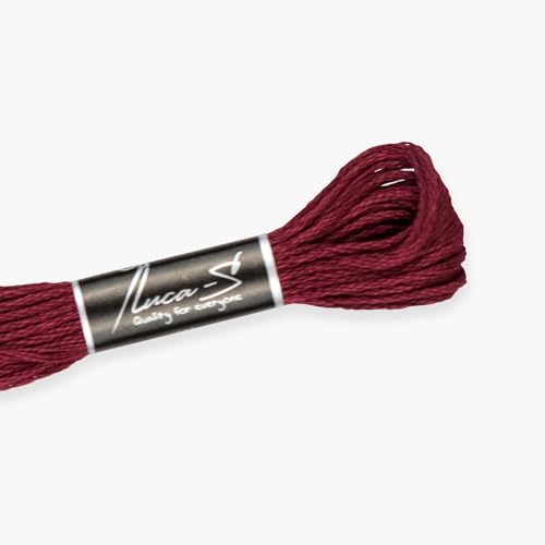 Premium Embroidery Thread Luca-S, 100% Giza Cotton, Oeko... - Loisirs Créatifs en promo à 1.19€