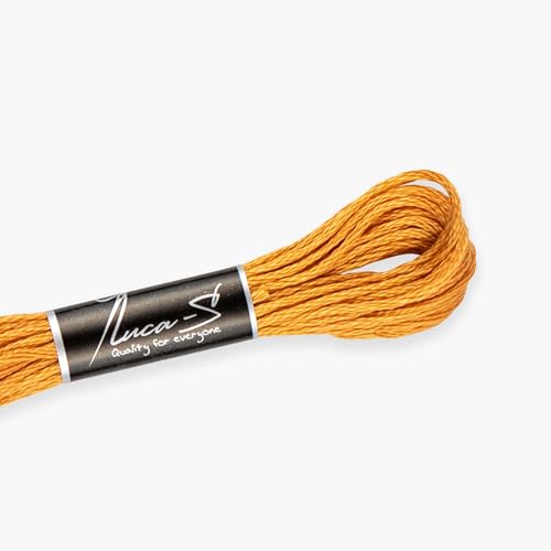 Premium Embroidery Thread Luca-S, 100% Giza Cotton, Oeko... - Loisirs Créatifs en promo à 1.19€