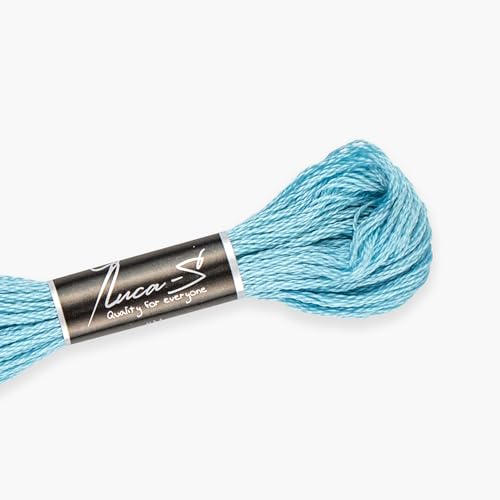 Premium Embroidery Thread Luca-S, 100% Giza Cotton, Oeko... - Loisirs Créatifs en promo à 1.19€