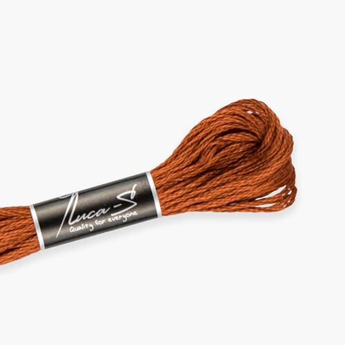 Premium Embroidery Thread Luca-S, 100% Giza Cotton, Oeko... - Loisirs Créatifs en promo à 1.19€