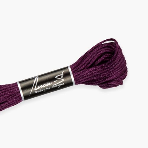 Premium Embroidery Thread Luca-S, 100% Giza Cotton, Oeko... - Loisirs Créatifs en promo à 1.19€