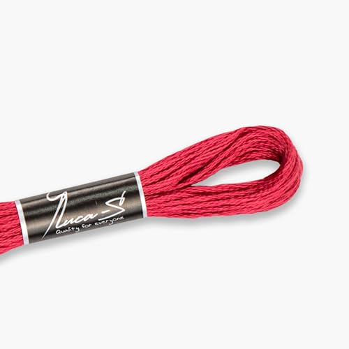 Premium Embroidery Thread Luca-S, 100% Giza Cotton, Oeko... - Loisirs Créatifs en promo à 1.19€