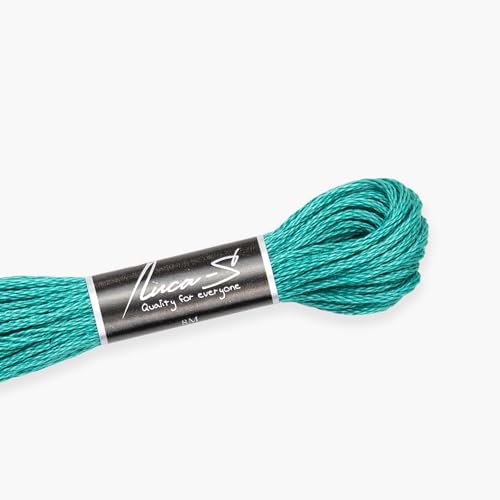 Premium Embroidery Thread Luca-S, 100% Giza Cotton, Oeko... - Loisirs Créatifs en promo à 1.19€