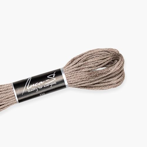 Premium Embroidery Thread Luca-S, 100% Giza Cotton, Oeko... - Loisirs Créatifs en promo à 1.19€
