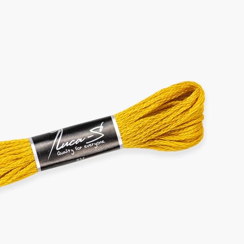 Premium Embroidery Thread Luca-S, 100% Giza Cotton, Oeko... - Loisirs Créatifs en promo à 1.19€