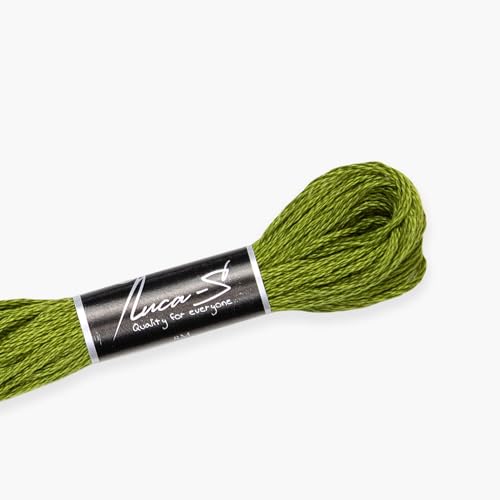 Premium Embroidery Thread Luca-S, 100% Giza Cotton, Oeko... - Loisirs Créatifs en promo à 1.19€