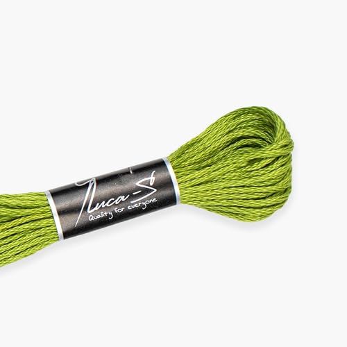 Premium Embroidery Thread Luca-S, 100% Giza Cotton, Oeko... - Loisirs Créatifs en promo à 1.19€