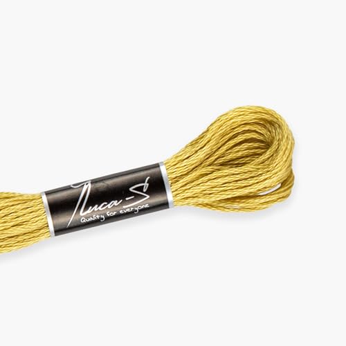 Premium Embroidery Thread Luca-S, 100% Giza Cotton, Oeko... - Loisirs Créatifs en promo à 1.19€