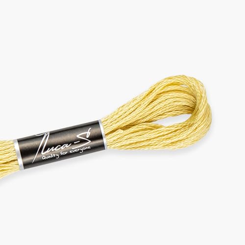 Premium Embroidery Thread Luca-S, 100% Giza Cotton, Oeko... - Loisirs Créatifs en promo à 1.19€