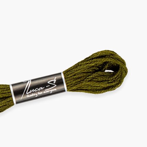 Premium Embroidery Thread Luca-S, 100% Giza Cotton, Oeko... - Loisirs Créatifs en promo à 1.19€