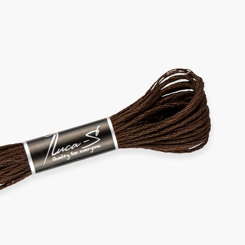 Premium Embroidery Thread Luca-S, 100% Giza Cotton, Oeko... - Loisirs Créatifs en promo à 1.19€