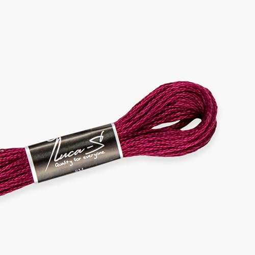 Premium Embroidery Thread Luca-S, 100% Giza Cotton, Oeko... - Loisirs Créatifs en promo à 1.19€