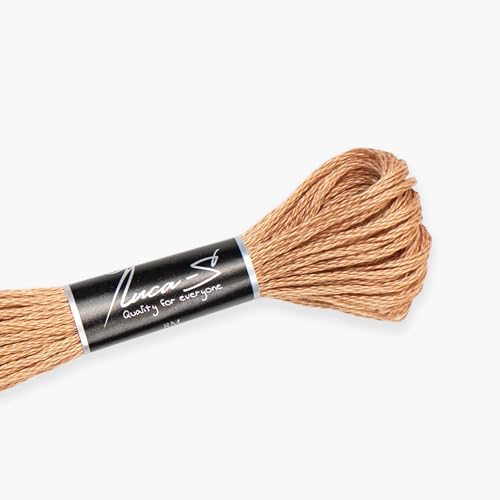 Premium Embroidery Thread Luca-S, 100% Giza Cotton, Oeko... - Loisirs Créatifs en promo à 1.19€