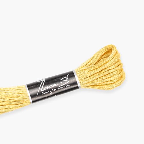 Premium Embroidery Thread Luca-S, 100% Giza Cotton, Oeko... - Loisirs Créatifs Amazon Royaume-Uni à 1.19€