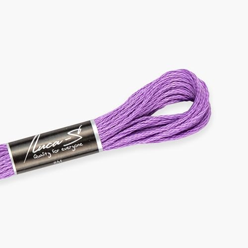 Premium Embroidery Thread Luca-S, 100% Giza Cotton, Oeko... - Loisirs Créatifs en promo à 1.19€