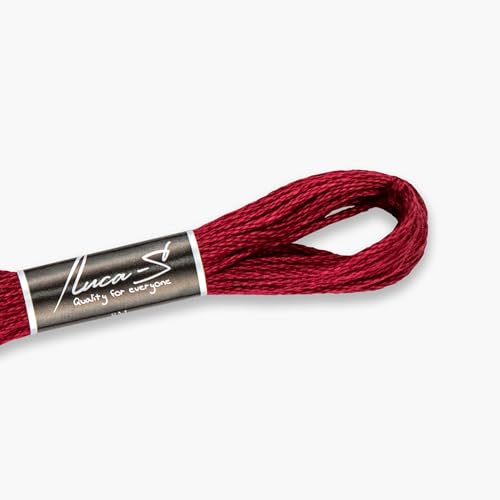 Premium Embroidery Thread Luca-S, 100% Giza Cotton, Oeko... - Loisirs Créatifs en promo à 1.19€