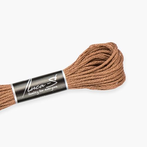 Premium Embroidery Thread Luca-S, 100% Giza Cotton, Oeko... - Loisirs Créatifs en promo à 1.19€